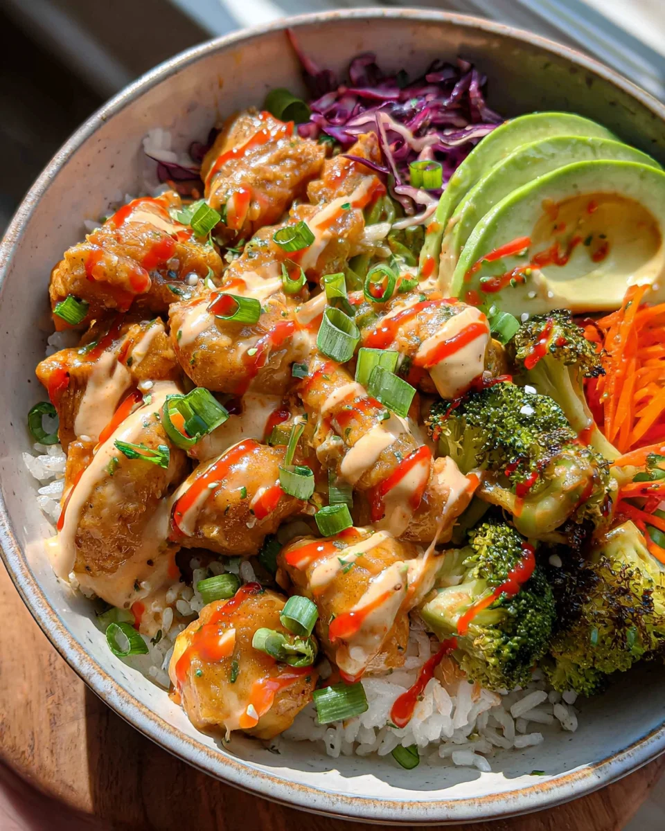 Bang Bang Chicken Bowl