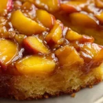 Brown Sugar Peach Cake