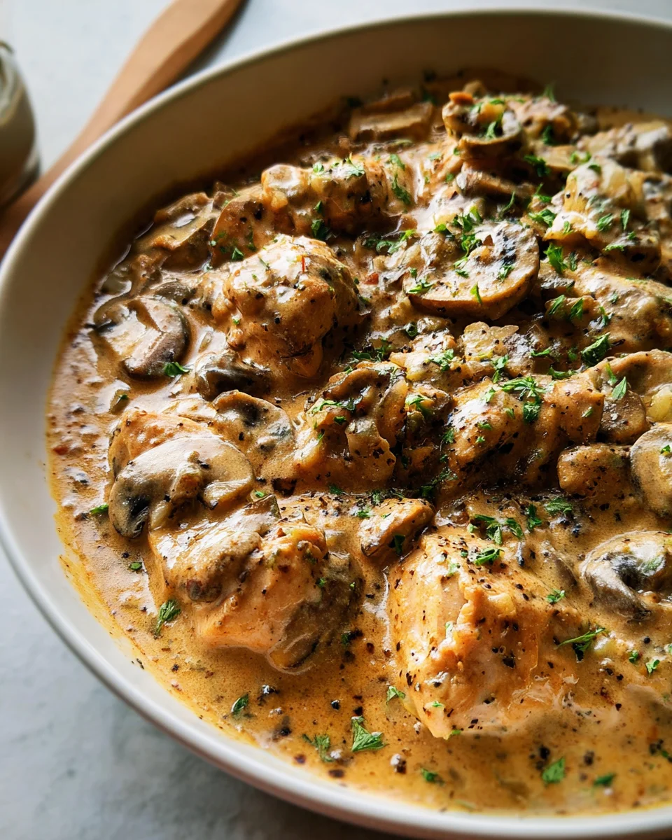Chicken Stroganoff