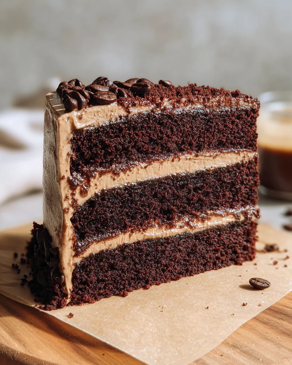 Coffee Chocolate Cake