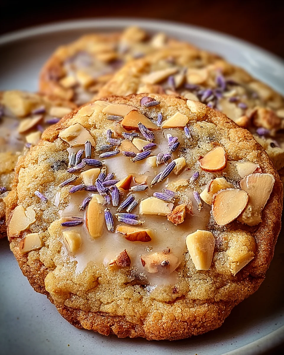 Lavender Honey Crunch Cookies