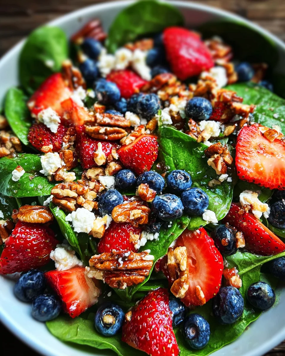 15-Minute Strawberry Spinach Salad 16 15-Minute