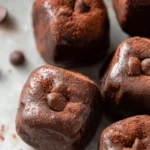 3-Ingredient No Bake Brownie Bites