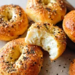 3 Ingredient Air Fryer Bagels