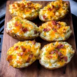 Air Fryer Twice Baked Potatoes