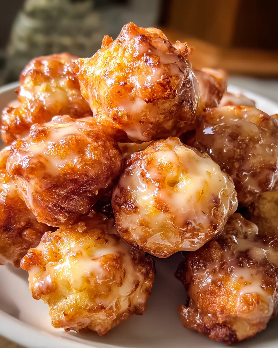 Apple Fritter Bites