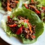 Asian Style Ground Beef Lettuce Wraps 22 Asian Style Ground Beef Lettuce Wraps