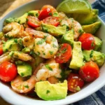 Avocado Salsa Shrimp Salad
