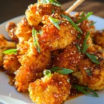 Baked Orange Cauliflower