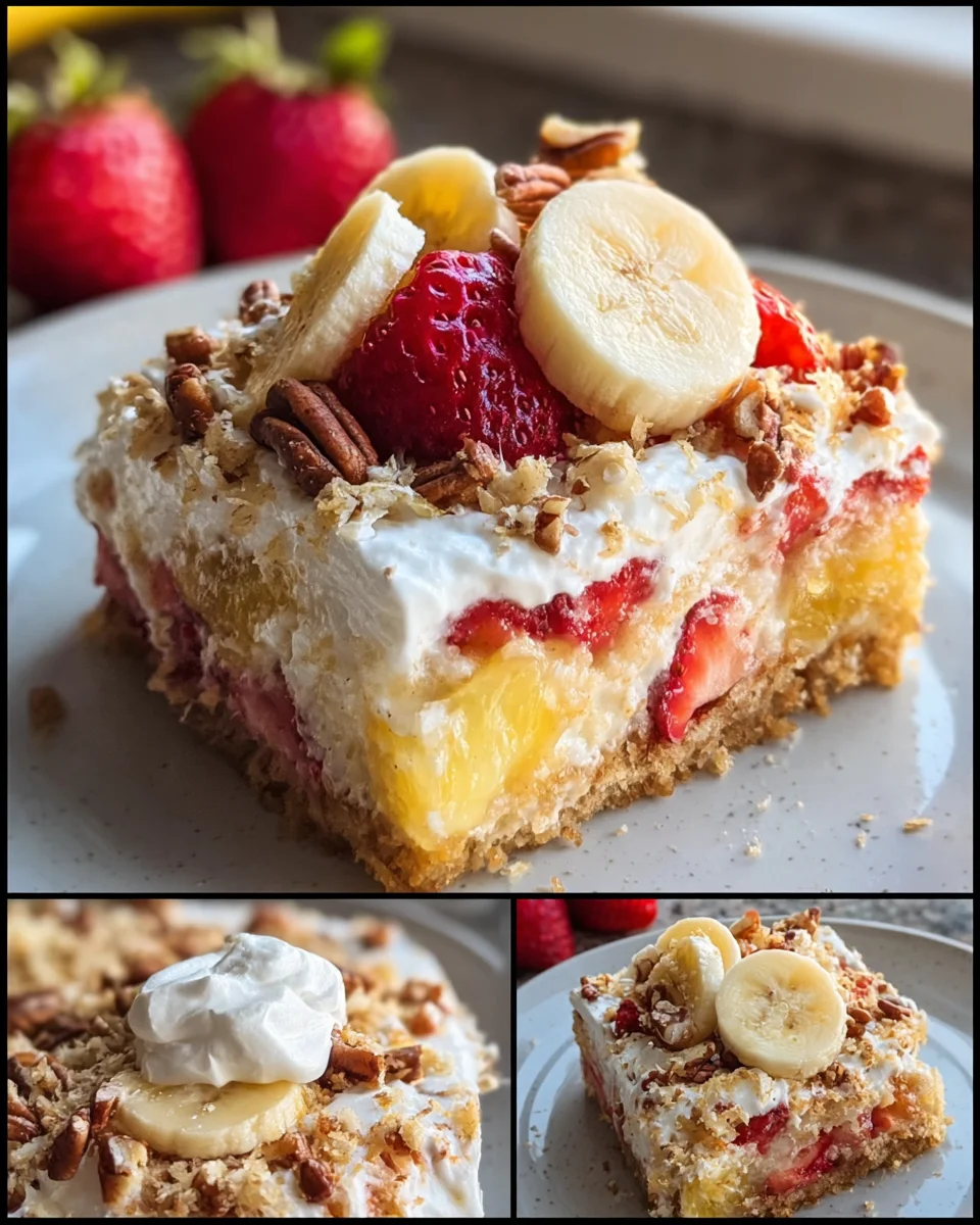 Banana Split Dump Cake Recipe