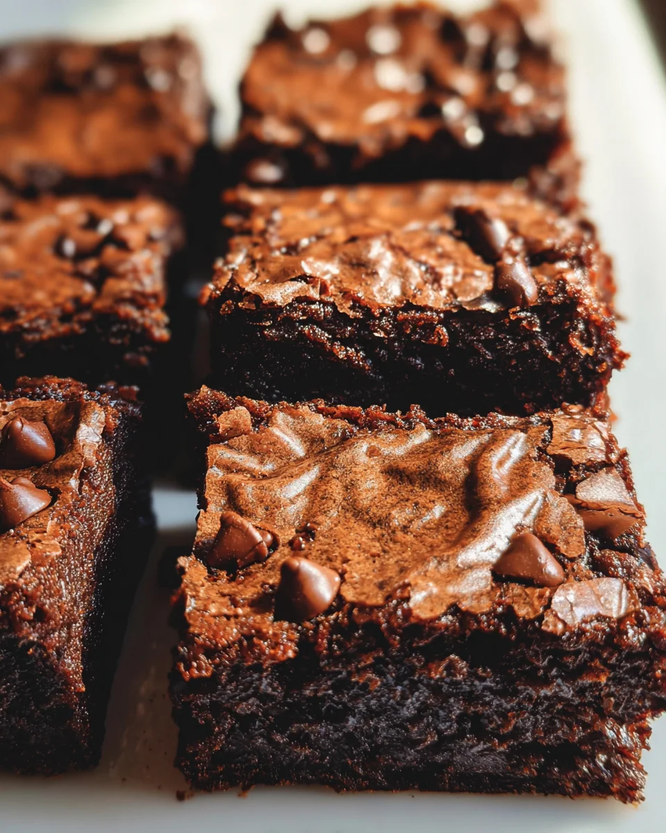 Better Than Box Mix Brownie Recipe