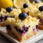 Blueberry Lemon Pie Bars