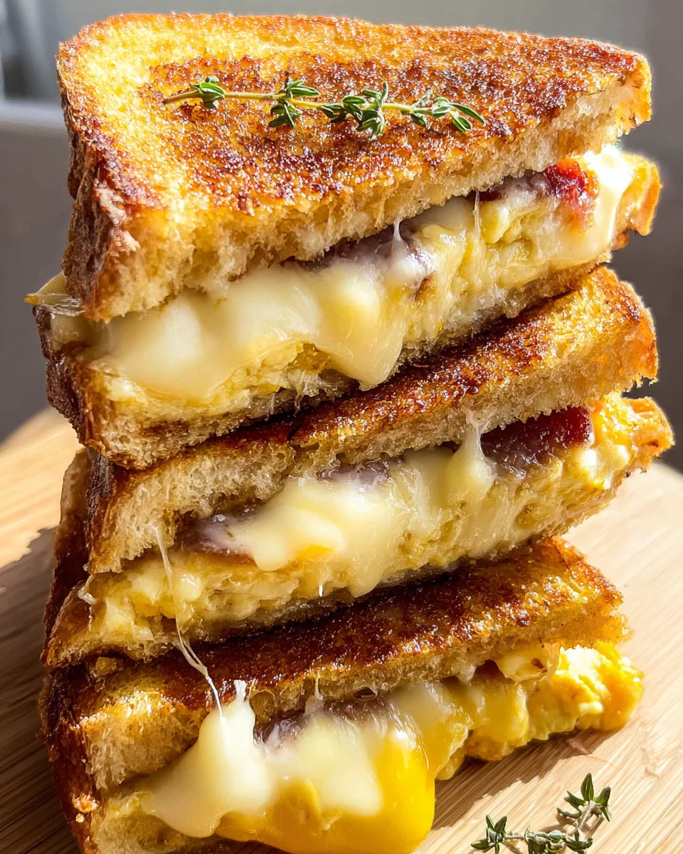 Breakfast Grilled Cheese