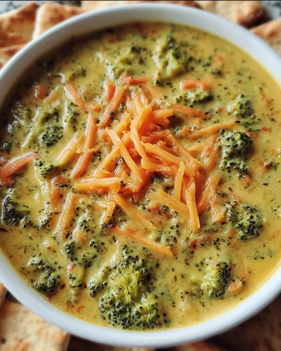 Broccoli Cheddar Soup 24 Broccoli