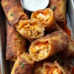 Buffalo Chicken Egg Rolls