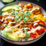 Cajun Sweet Potato Rice Bowl