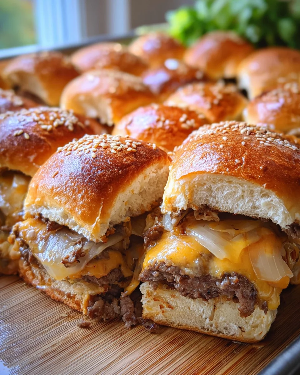 Cheeseburger Sliders