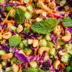 Chopped Asian Salad (Miso Dressing)