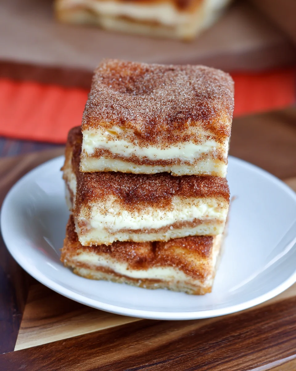Churro Cheesecake Bars