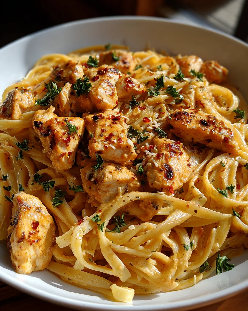 Cowboy Butter Chicken Linguine