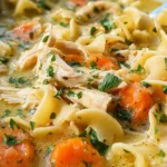 Creamy Chicken Noodle Soup Recipe