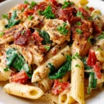 Creamy Chicken Pasta with Bacon
