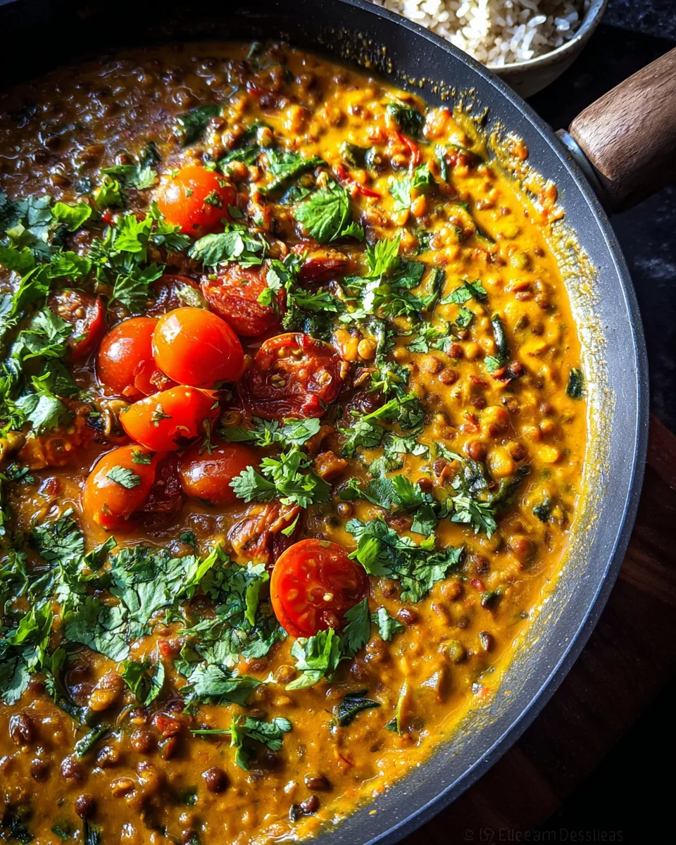 Creamy Coconut Lentil Curry Recipe