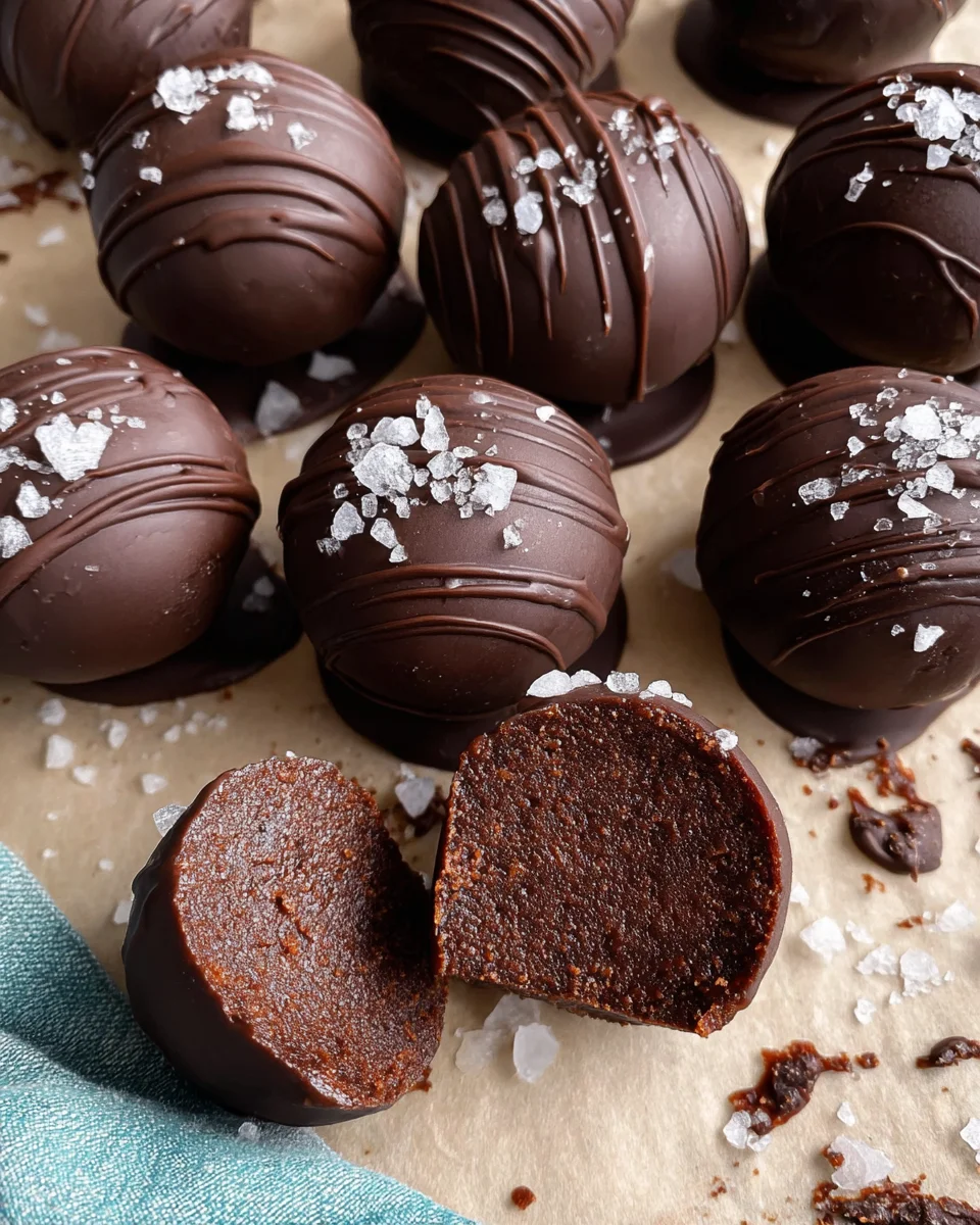 Dark Chocolate Protein Balls (No Bake, Low Carb)