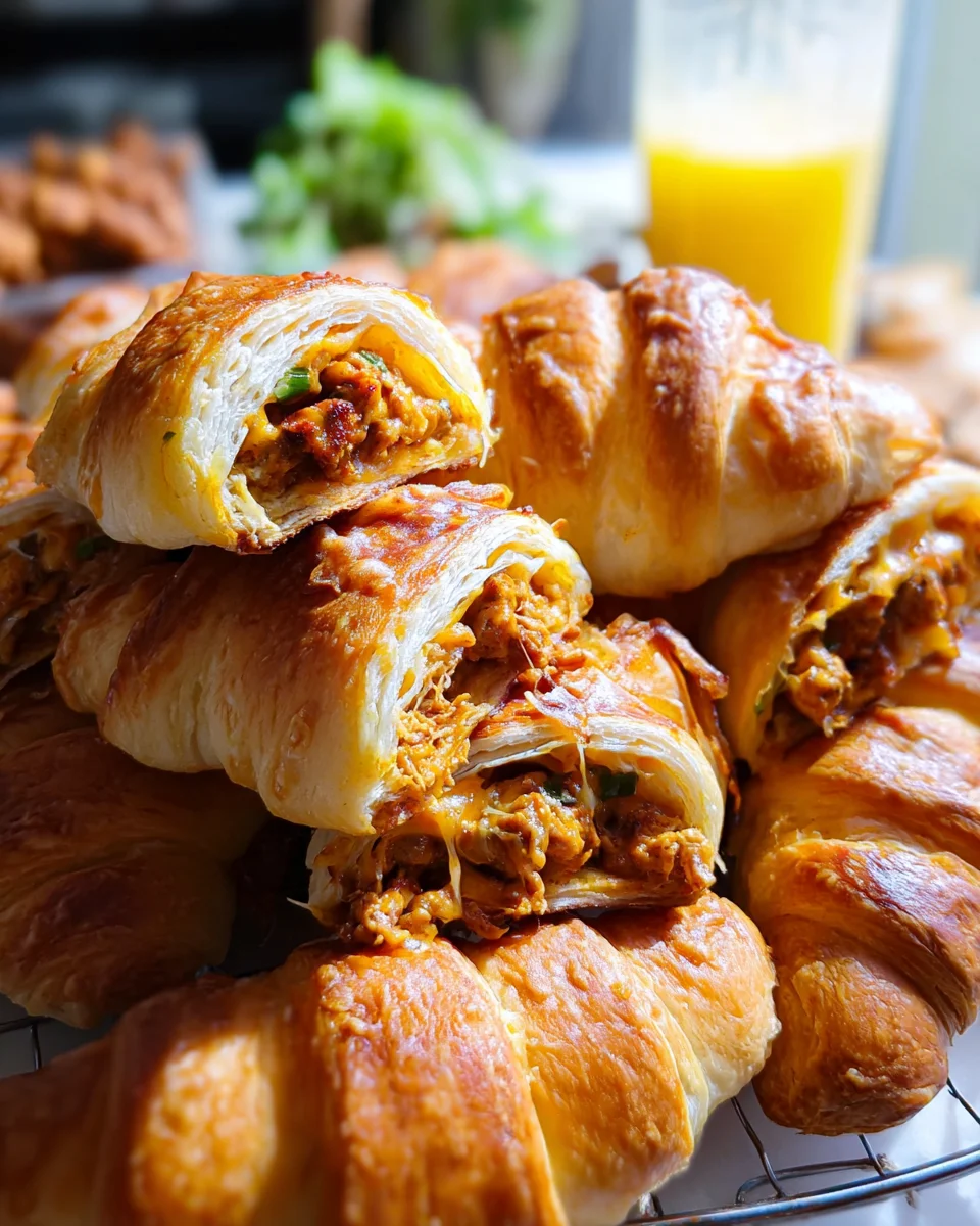Easy Cheesy Chicken-Filled Crescents