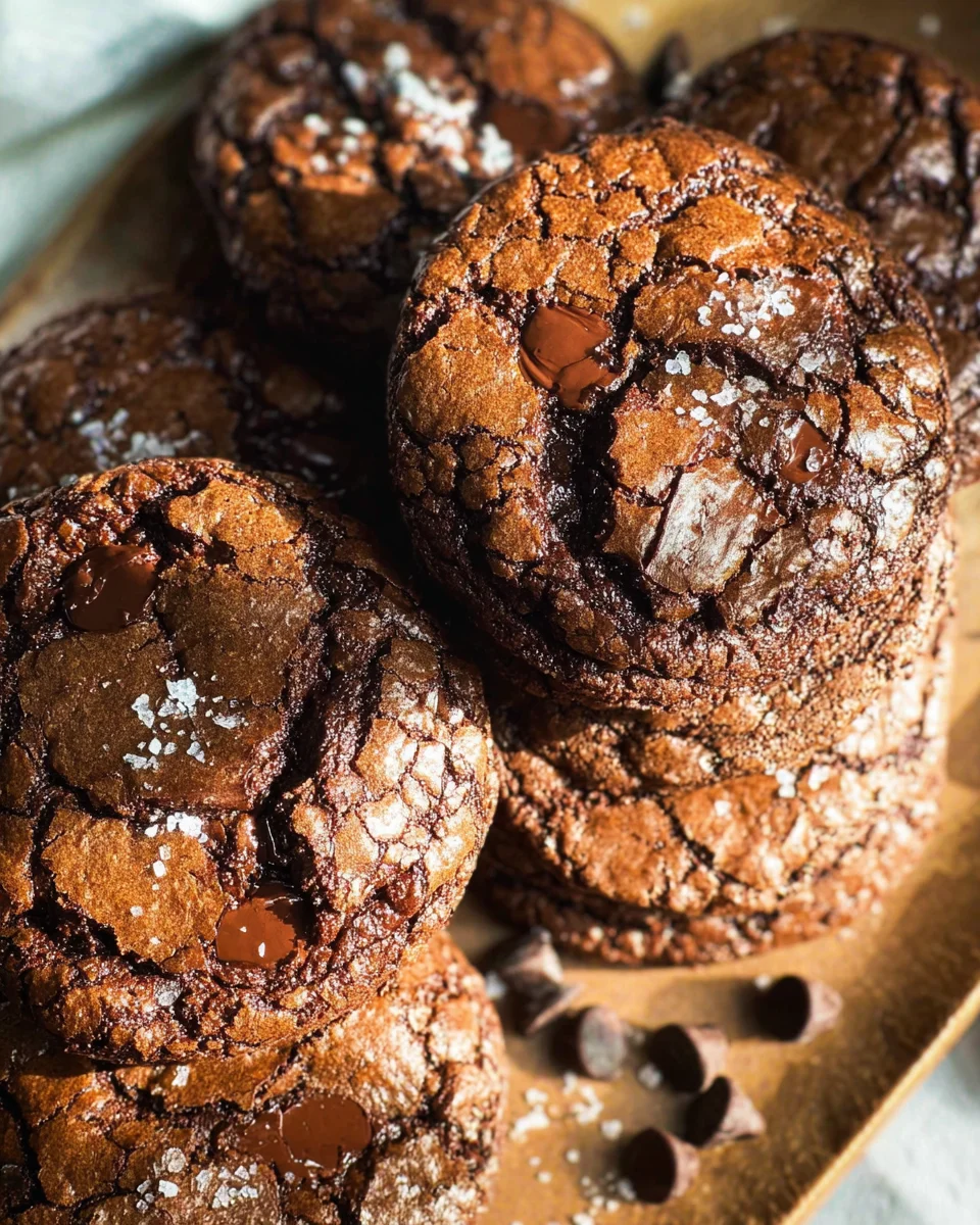 Fudgy Chewy Browkies (Brookies)