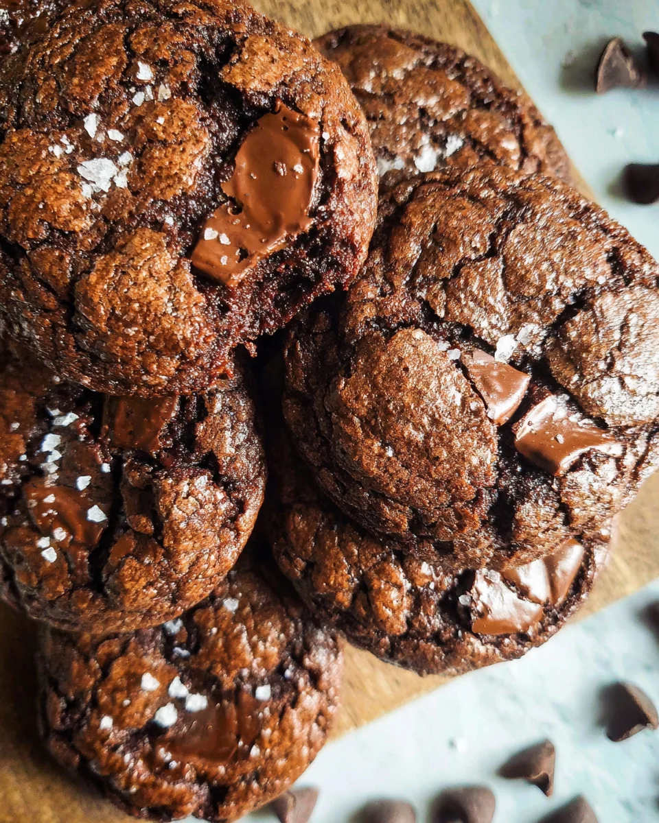 Fudgy Chewy Browkies (Brookies) 24 Fudgy