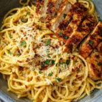 Garlic Butter Chicken Pasta