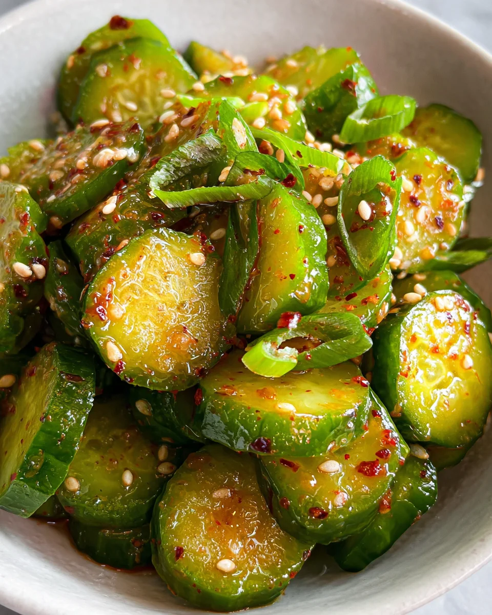 Korean Cucumber Salad
