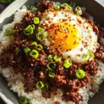 Korean Ground Beef Bowl (25-Minutes)