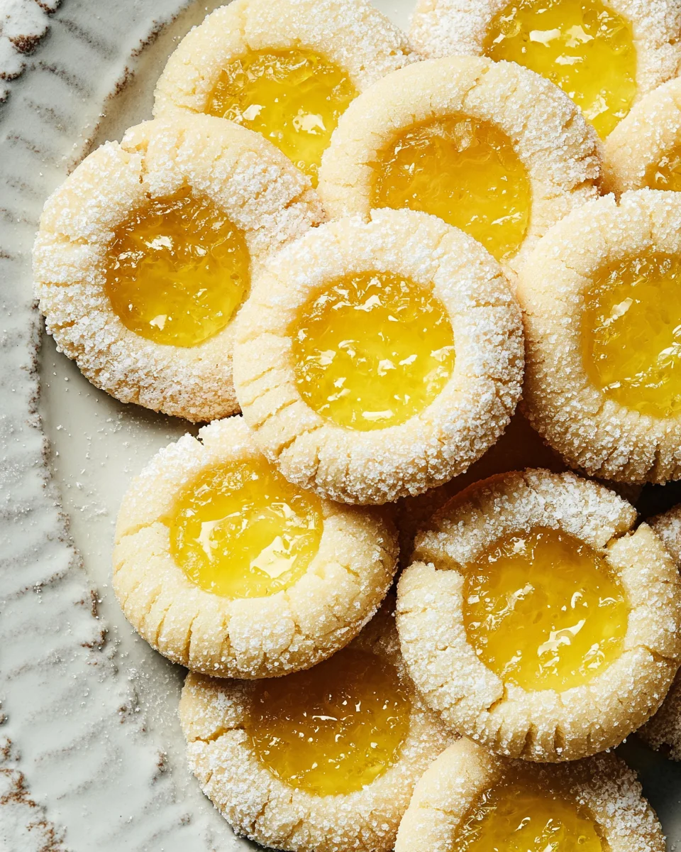 Lemon Curd Cookies Recipe