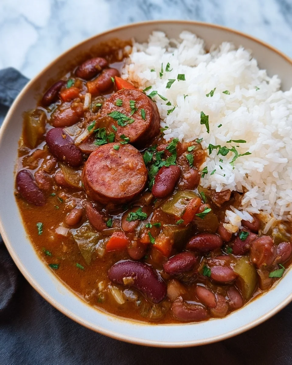 Louisiana-style Vegan Red Beans and Rice