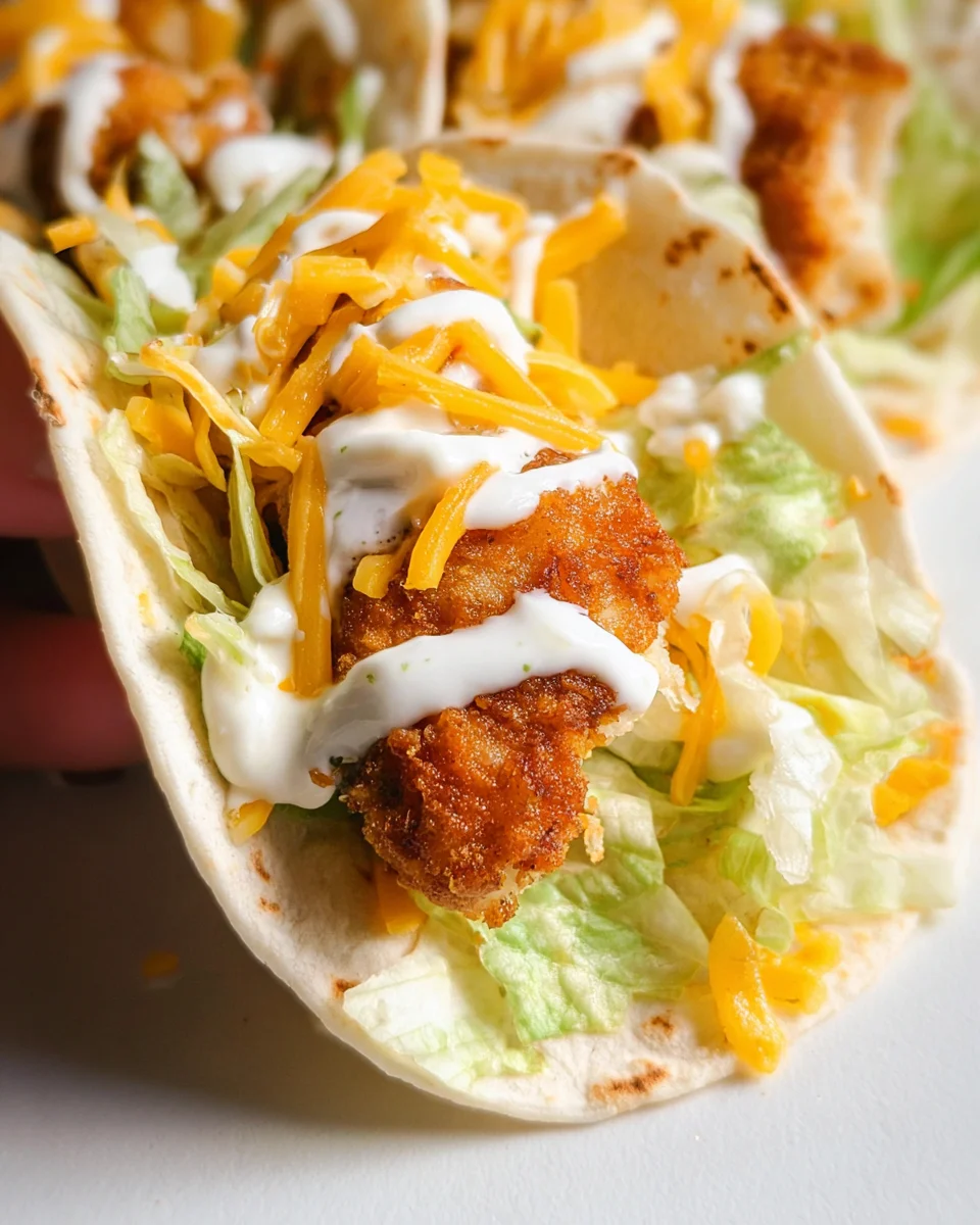 McDonalds Crispy Chicken Ranch Snack Wrap Copycat 3