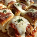 Meatball Parmesan Sliders 22 Meatball Parmesan Sliders