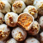 No Bake Carrot Cake Bites