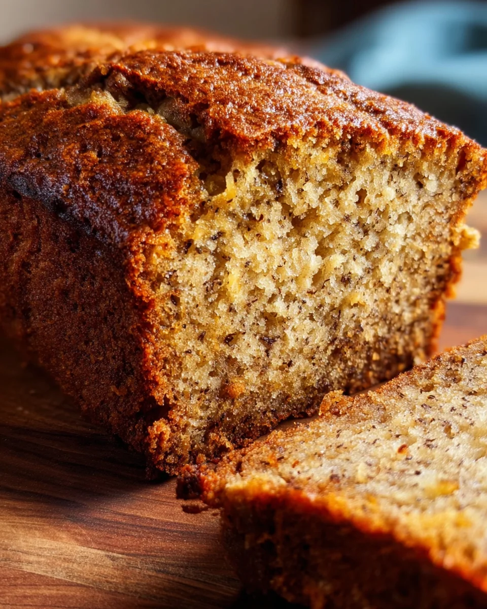 Old Fashioned Banana Bread