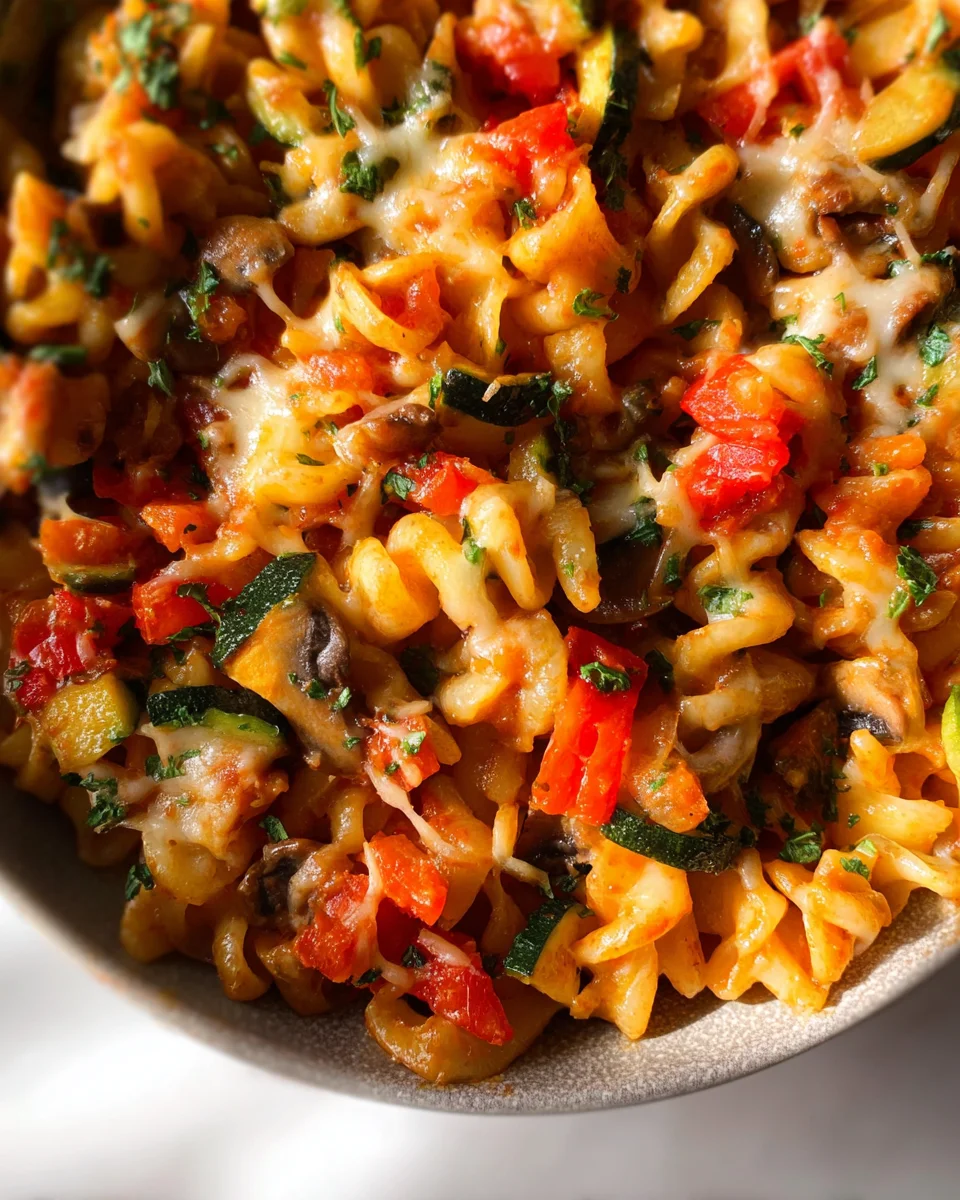 One-Pot Veggie Pasta