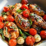 One Pan Balsamic Chicken