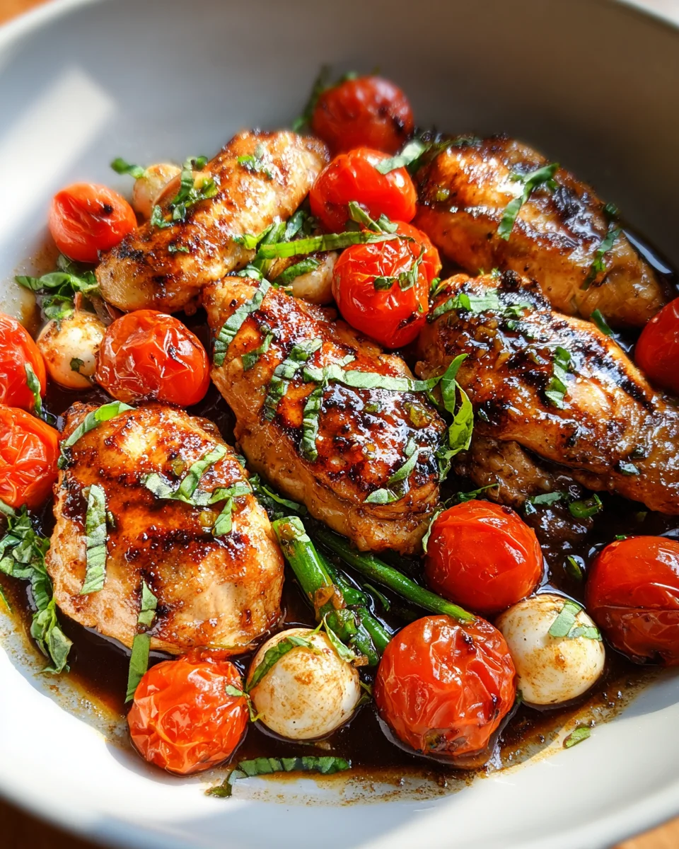 One Pan Balsamic Chicken