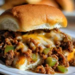 Philly Cheesesteak Sloppy Joes Recipe