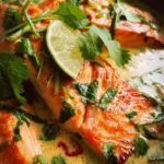 Poached Salmon in Coconut Lime Sauce 22 Poached Salmon in Coconut Lime Sauce
