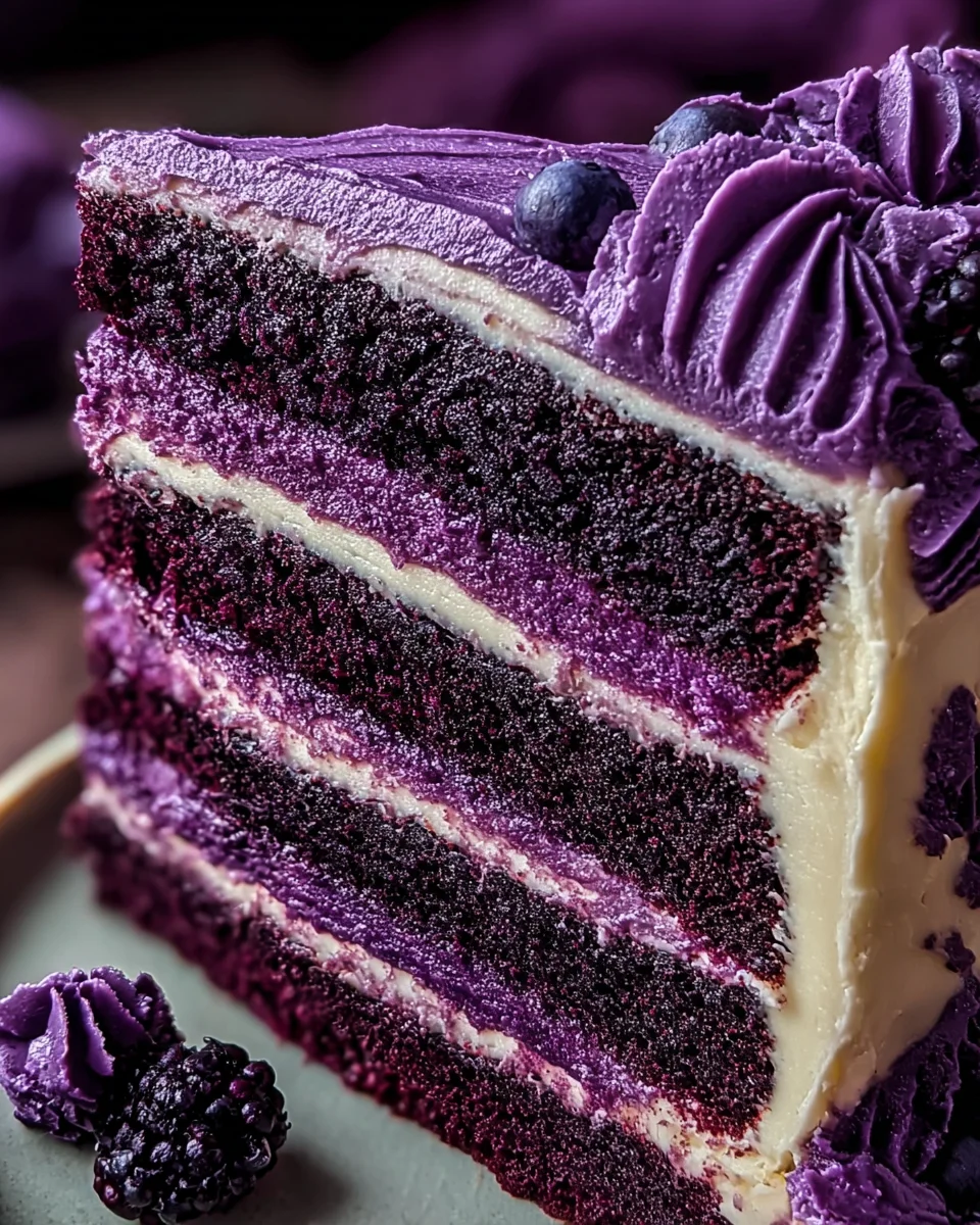 Purple Velvet Cake