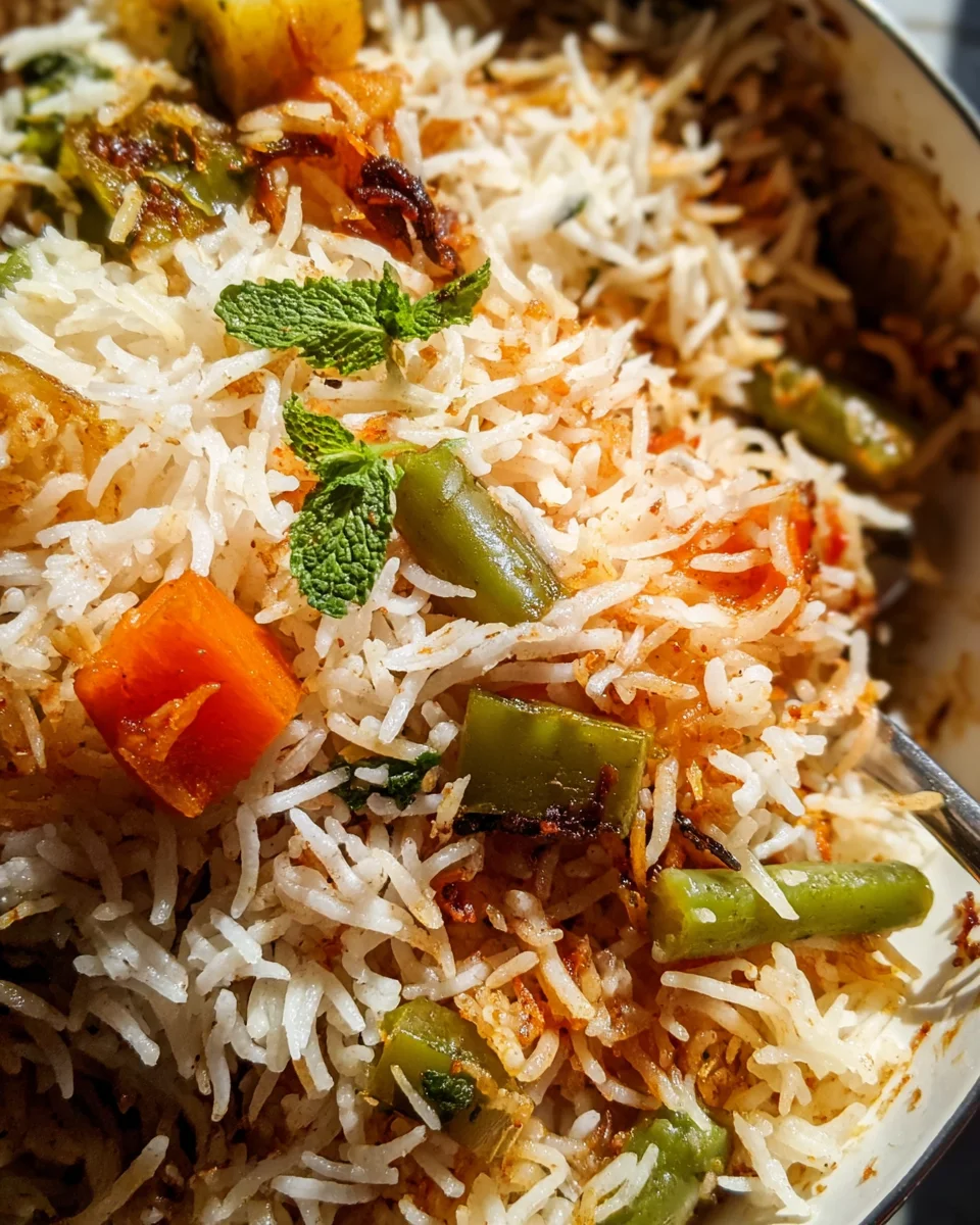 Restaurant Style Vegetable Biryani