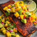 Salmon with Mango Salsa 23 Salmon with Mango Salsa