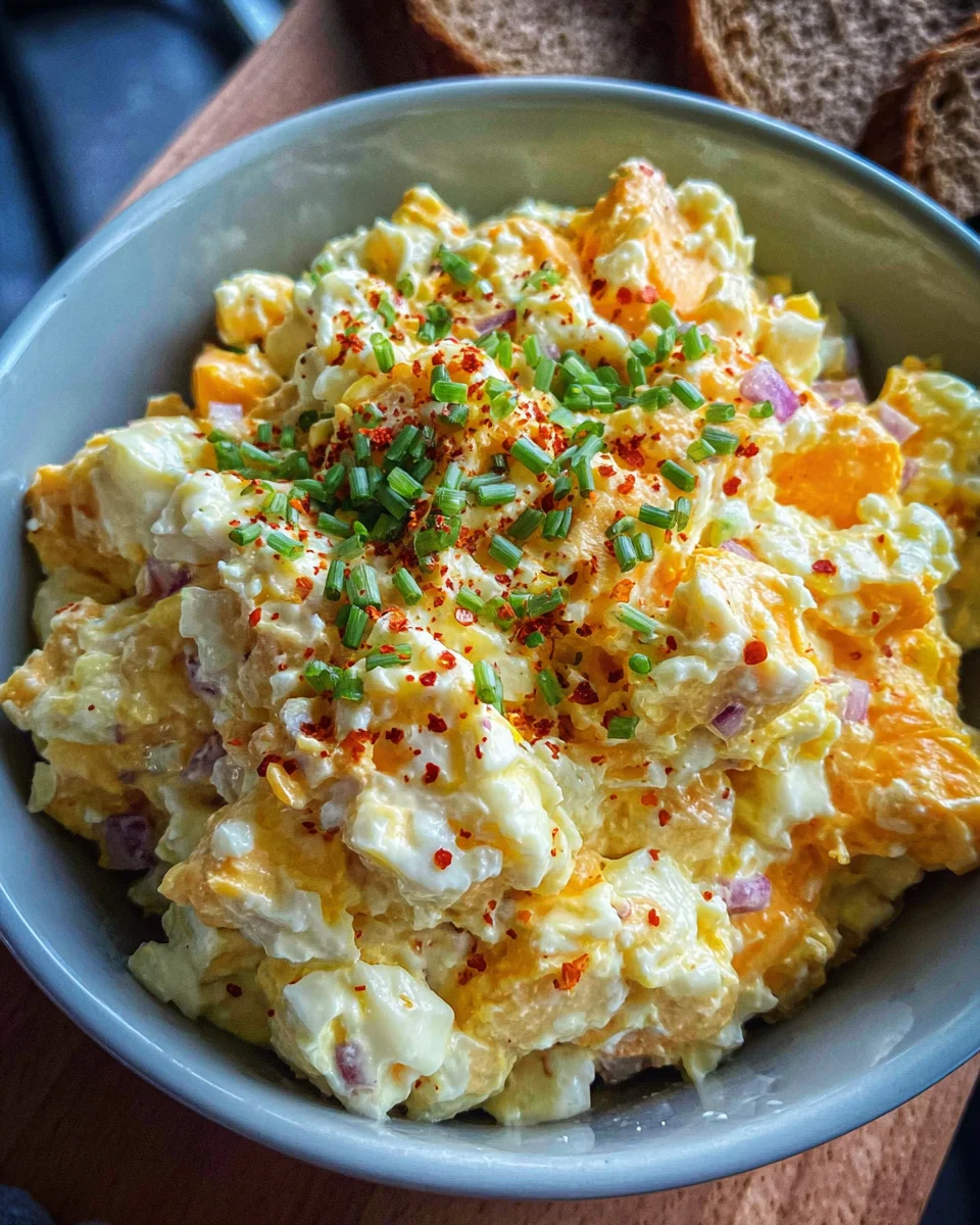 Simple Cottage Cheese Egg Salad