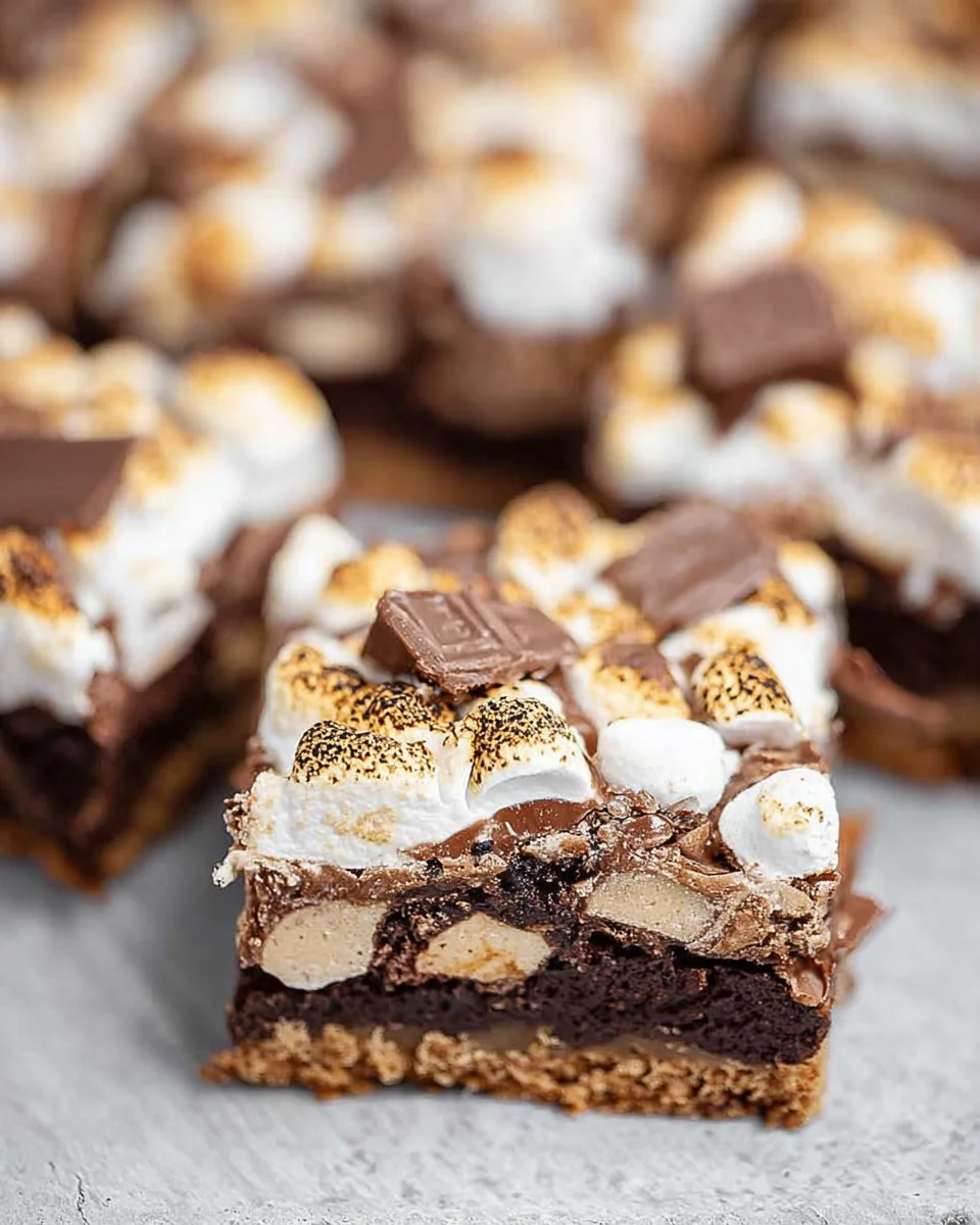 S'mores Brownies Recipe 25 Smores Brownies Recipe 2